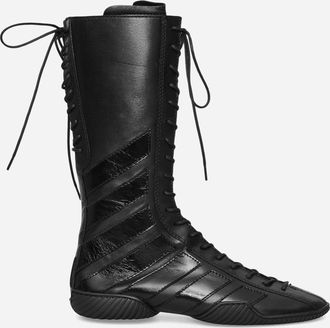 Miista Women s Imogen Lace Sneaker Boots Black