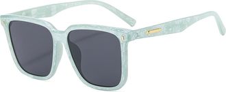 Generic Mens Outdoor Sunglasses Womens Vacation Sports Decorative Sun Glasses(Green)