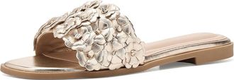 Journee Collection Azalea Womens Sandals Gold : 8.5 M, Synthetic
