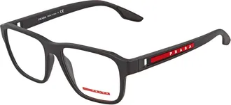 Prada Demo Rectangular Mens Eyeglasses PS 04NV DG01O1 54