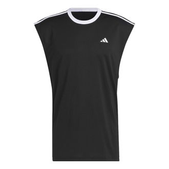 adidas Basketball All-World Sleeveless Tee Black IL2294