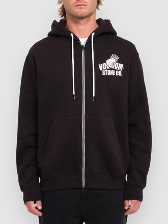 Volcom Watanite Felpa con Zip nero