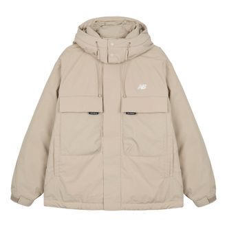 New Balance Lifestyle Down Jacket Asia Sizing Beige AMJ34317-SOT