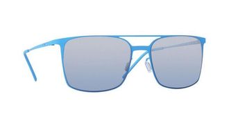 Italia Independent II 0212 027.000 Mens Sunglasses Blue Size 55