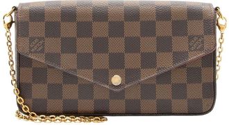 Louis Vuitton Damier Ebene Felicie Pochette (Authentic Pre-Loved)