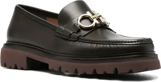 Ferragamo Gancini Loafer - Black