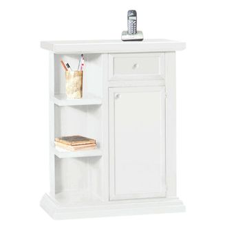 Milani Home Eloise - Mobile Portatelefono In Legno Massello