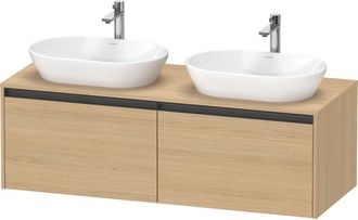Duravit Ketho.2 Mueble Bajo Lavabo, Recorte Para Lavabo En Ambos - Duravit