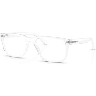 Arnette 56mm Rectangle optical glasses in Transparent at Nordstrom