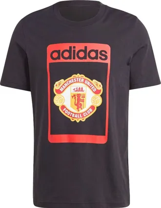 adidas Manchester United OG Graphic T-shirt Asia Sizing Black IP5551