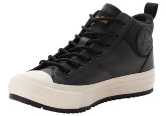 Converse Sneaker CONVERSE CHUCK TAYLOR ALL STAR MALDEN STREET WATERPROOF BOOT, Herren, Gr. 37,5, schwarz (total eclipse, schwarz), Synthetik, Schuhe Sneaker, w