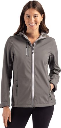 Clique Telemark Eco Stretch Softshell Full Zip Womens Hooded Jacket