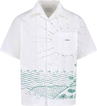 Prada Camicia Logo
