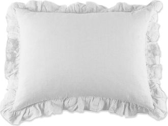 Pom Pom at Home Large Charlie Accent Pillow in White at Nordstrom