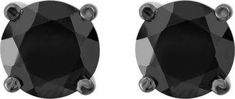 Effy Sterling Silver Black Spinel Stud Earrings at Nordstrom Rack