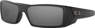 Oakley Mens Gascan Polarized Sunglasses In Shiny Black / Black Iridium