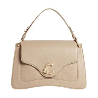 Coccinelle Handbags, female, Beige, Size: ONE SIZE C-Me Small