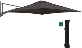 Shadowline muurparasol 200x200cm