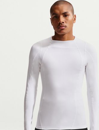 Nike Mens x Jacquemus Long-Sleeve Top in White | IH0425-100