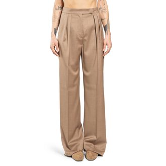 Max Mara Wool Twill Trousers