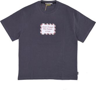 Iuter Future Tee T-shirt - Heren - T-shirts - Grijs - XL - Katoen - Tops