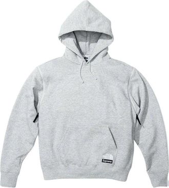SUPREME x The North Face Convertible Hooded Sweatshirt Grey SUP-SS23-075