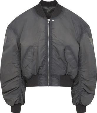 Rick Owens Secchia Flight Jacket - - Jackets - Uomo - Nero - L