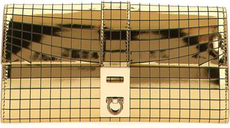 Ferragamo lux Gold Wallet On Chain