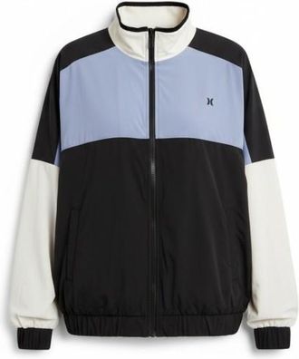 Hurley Anorak Medium Zip Freizeitjacke f&uuml;r Damen | schwarz