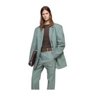 Acne Studios Dames, Jassen, Groen, Maat: S Katoen