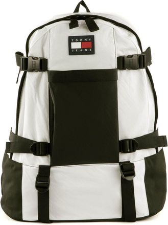Tommy Hilfiger leisure backpack laptop backpack with laptop compartment TJM Adventure Backpack White