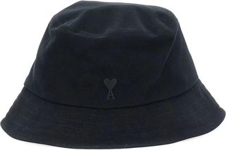 Ami Black Ami De Coeur Bucket Hat