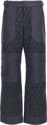 Fendi Pantaloni da sci FF - Blu