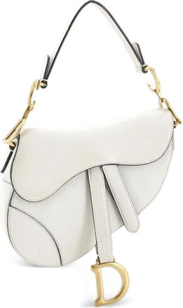 Dior Saddle Handbag Leather Mini shoulder bag - Toni neutri