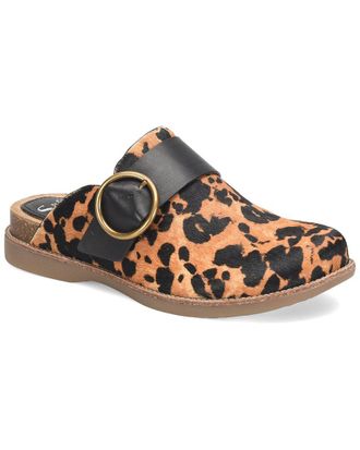 S&ouml;fft Billie Printed Haircalf Mule