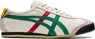 Onitsuka Tiger MEXICO 66 UNISEX (BIRCH/GREEN, UK Footwear Size System, Adult, Men, Numeric, Medium, 4.5)