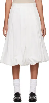 スカート P.A.R.O.S.H. White midi skirt with sequins P.A.R.O.S.H. midi skirt with sequins – Choosh