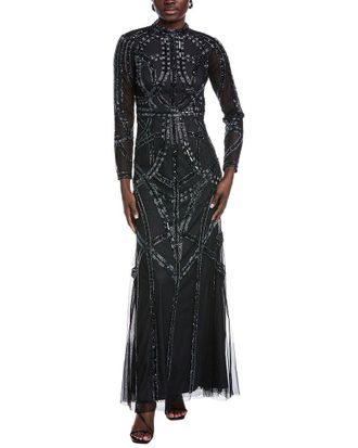 Aidan Mattox Embellished Gown