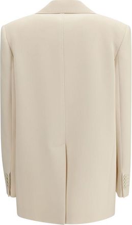 Max Mara Womens Beige Triacetate Blazer Clothing