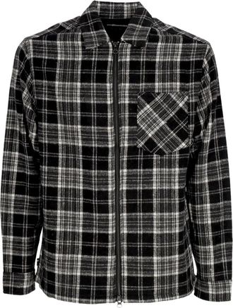 The Hundreds Alma L/S Woven - Heren - Zomerjassen - Veelkleurig - S - Polyester - Jassen