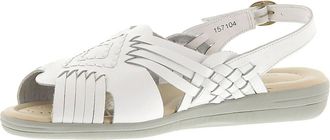 Softspots Womens Tela Slingback Sandals In White