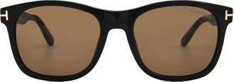 Tom Ford Eric Roviex Square Mens Sunglasses FT0595 01J 55