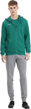 Puma Heren TeamGoal 23 Casuals Full Zip Hoodie (Pepergroen)
