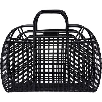 Melissa Refraction II Bag in Black/Black at Nordstrom