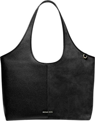 Michael Kors Henly Grote Shopper Tote - Dames - Shoppers - Zwart - ONE Size - Leer - Tassen
