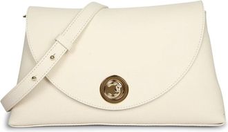 Coccinelle Tassen, Dames, Wit, ONE Size, Leer, Crossbody Tas