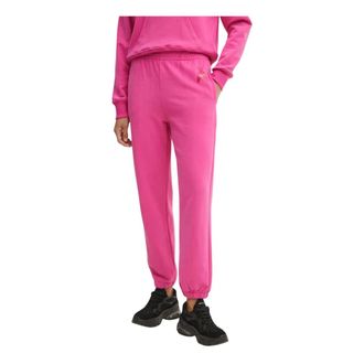 Patrizia Pepe Broeken, Dames, Roze, L, Katoen, Essential Trainingsbroeken