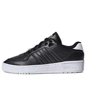 adidas Rivalry Low Black White Gold FV3347