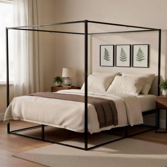 Clp Cama Con Dosel Batoni 180 X 200 Cm