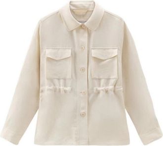 Woolrich Shirt jacket in brown mixed bread